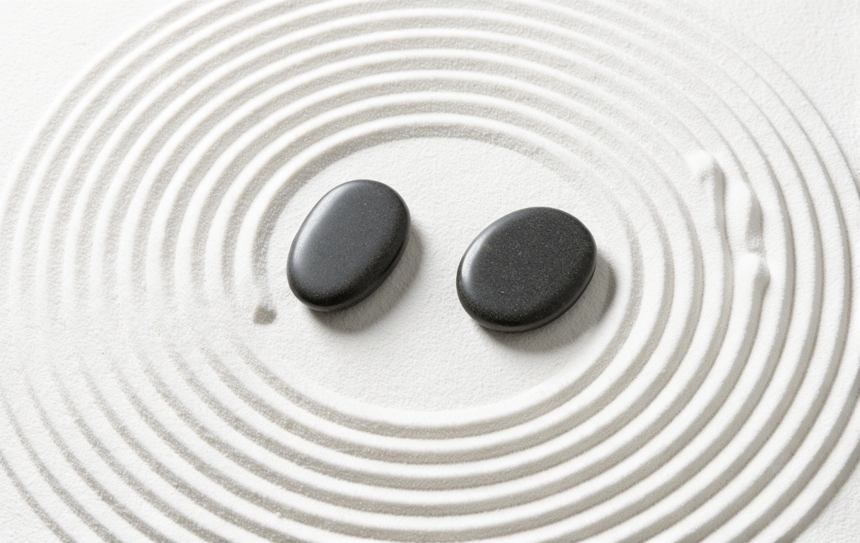 Minimalist Zen Garden for Relaxation