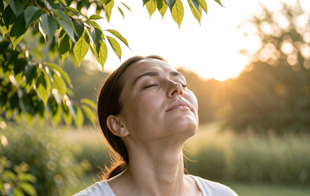 Mindful breathing practice